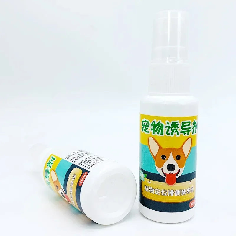 Dogs Pee Training Spray 30ml Inducer Pet Toilet Positioning Defecation Puppy Potty Spray Urinate Aids Useful Supplies